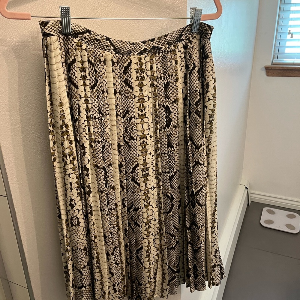 J. Crew Animal Print Skirt